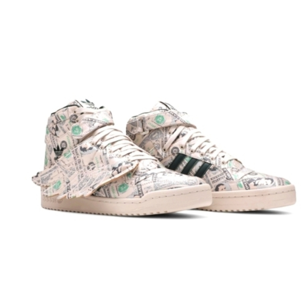 LIMITED EDITION - The Jeremy Scott x Adidas Forum Wings 1.0 ‘Money’